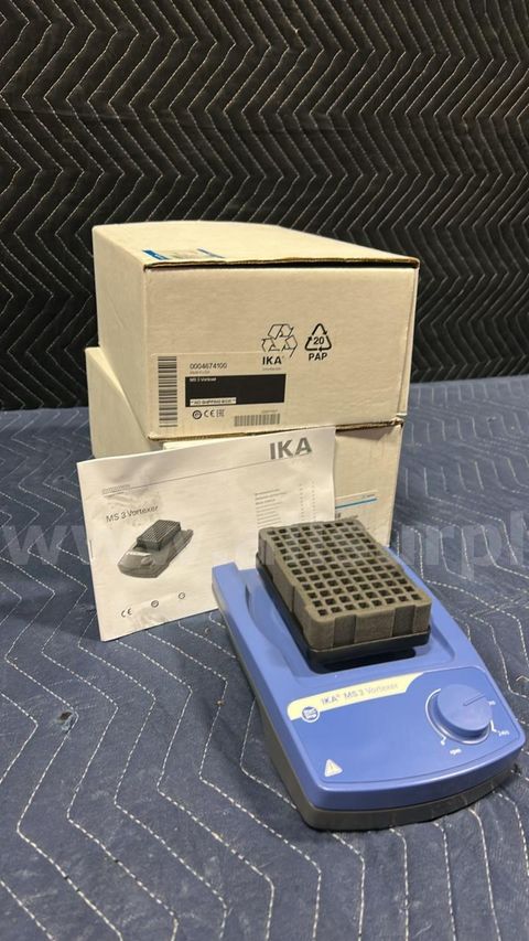 Lot of 2 IKA Vortexer MS3 Basic PCR