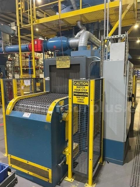 2020 Viking MB3024 Mesh Belt Shot Blast Machine