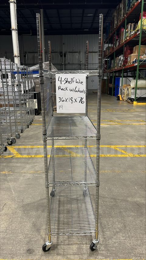 Metro Rack with Wheels