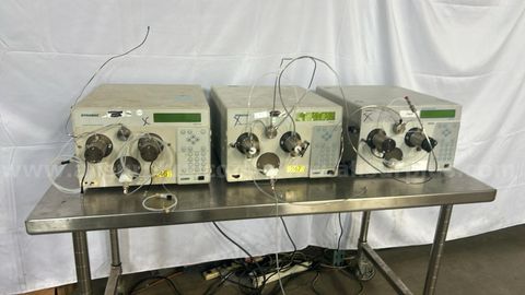 3 pcs., Dynamax and Varian Solvent Delivery Systems