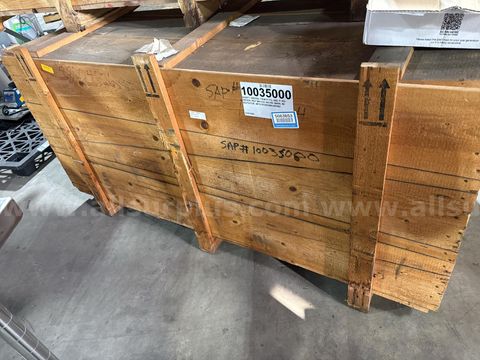 Rosenmund Dryer Main Shaft with Agitator, Model #0.63-543-89, Unused in Crate