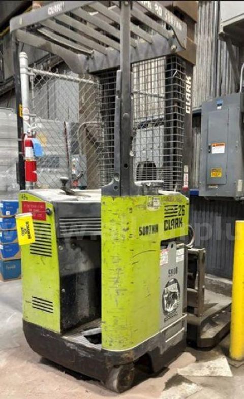 2009 Clark Electric Stand Up Lift Truck, Mdl. NPR 20
