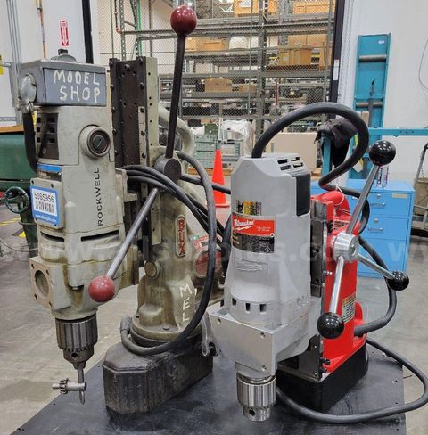 2pcs Electromagnetic Drill Presses, 3/4in