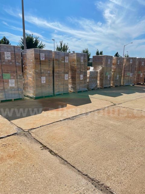9 Pallets Medical Dry Ice Shipping Boxes, UN1845 Compliant, 2.3 kg Capacity, Palletized Lot