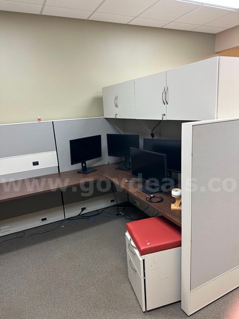 Cubicle Workstations - Set of 4