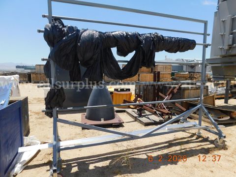Cable and wire reel rack w/wheels