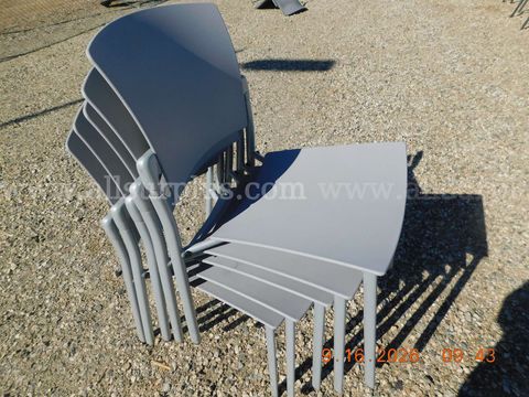 Office/Home Chairs Blue/Gray Qty 8