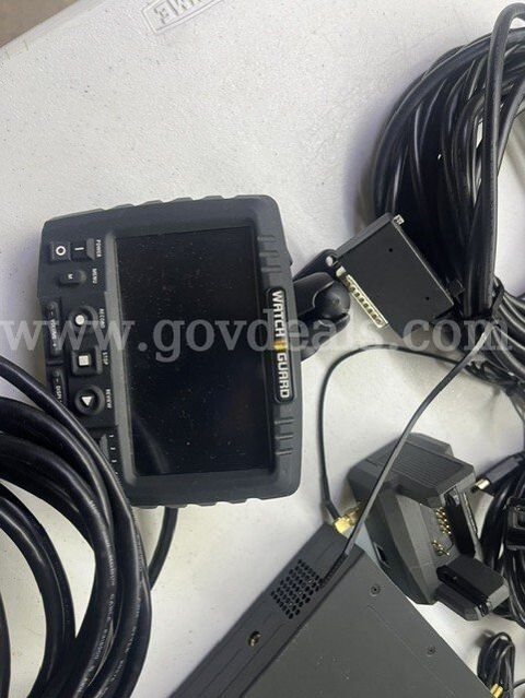 Watchguard 4RE DVT camera system and Video System