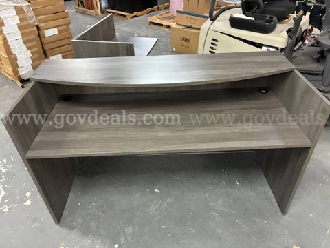 L Shaped Reception Desk