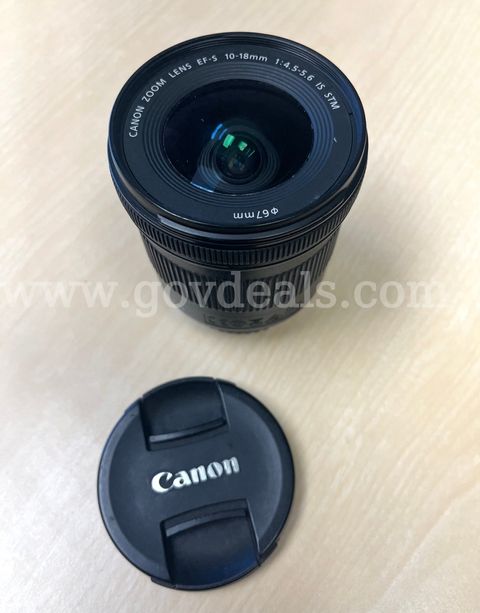 Canon Lens: 10-18mm