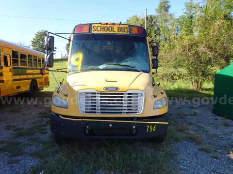 2011 Freightliner B2 Bus Chassis # 756