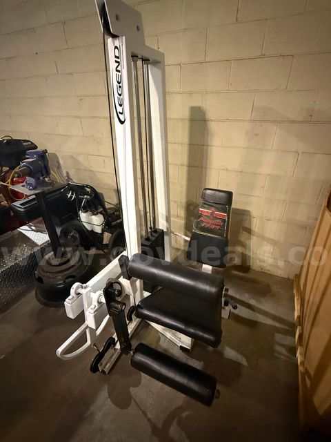 Legend Hamstring Curl and Leg Extension Machine