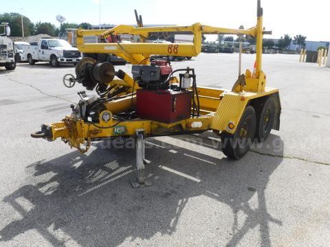 1993 Sauber 1526 Self-Loading Reel Trailer 14,900 GVWR