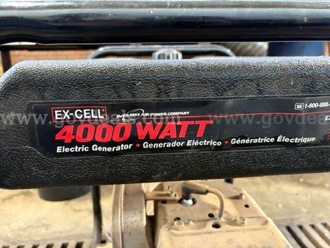 Excel 4000 Watt Portable Generator