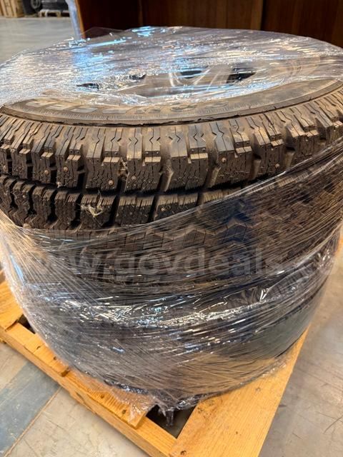(2) Courser Studded 265/65R17 Snow Tires