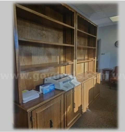 Handmade Solid Wood Shelving Units