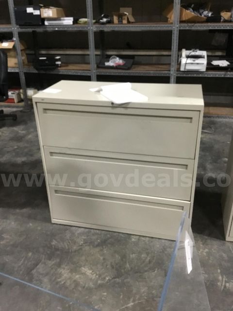 3 draw file cabinet