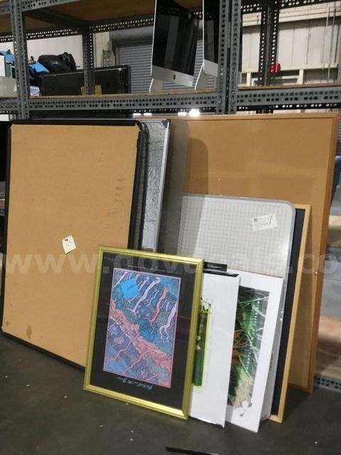 White board and misc. items