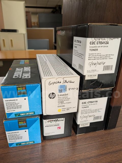 Lot 2 - Assorted Used Ink Cartridges