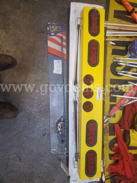 Various semi-truck related accessories and equipment