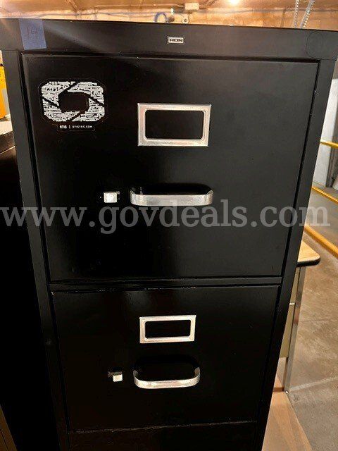 Two drawer file cabinet