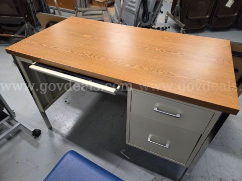 Small Metal Desk (45.25"x2')