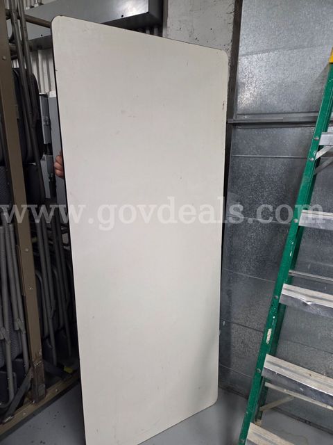 Heavy White Folding Table (71"x31" approx)
