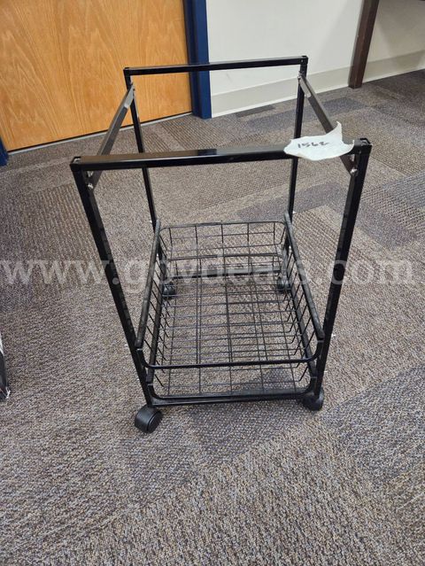 Metal File Rolling Cart