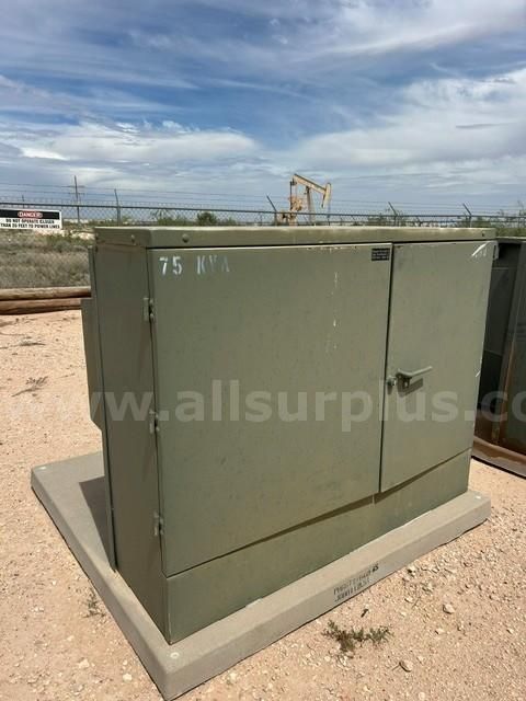 Pad-Mounted Distribution Transformers | 75 KVA Each | B&B Transformer Co. | 12,470/7,200V-480V