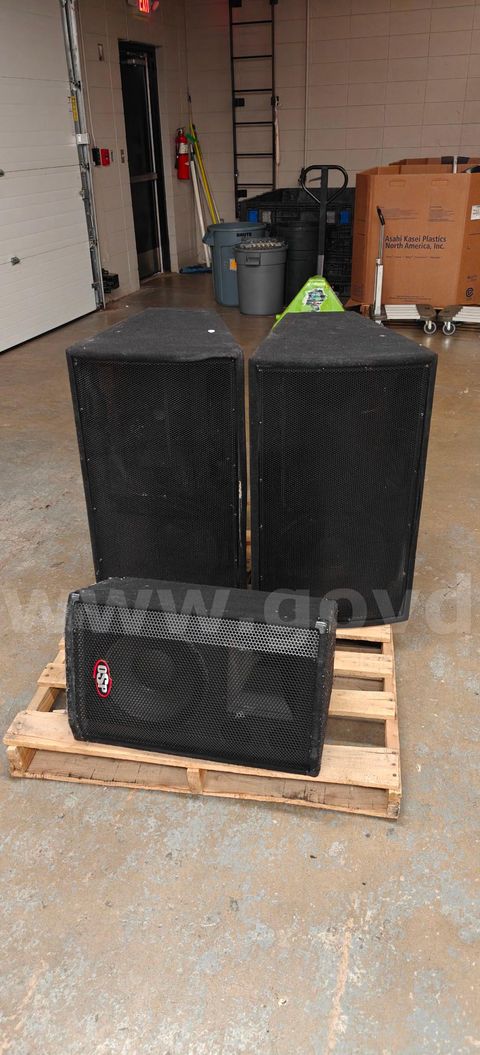 Large Speakers (Qty. 3) (Untested, see description)