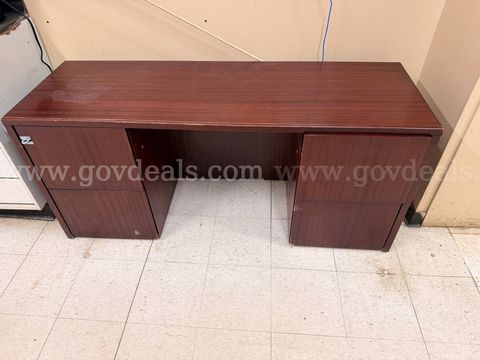 Lot of desks and file cabinet