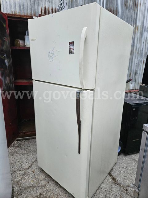 1 White Frigidaire Refridgerator