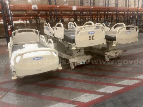 Hill-Rom Advanta 2 Hospital Bed, Sn#P105at8318, Q103at3308, Q103at3309