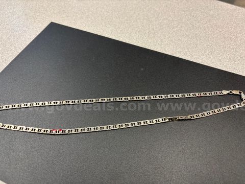 Gray Metal Necklace