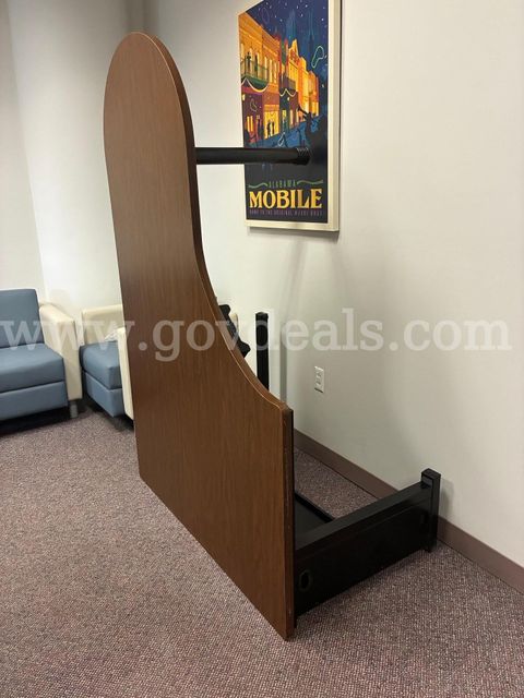 Brown Wooden Drafting Table