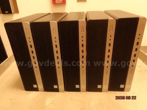 Lot 1 Hp Elitedesk 800 G4 Ssf Lot Of 5