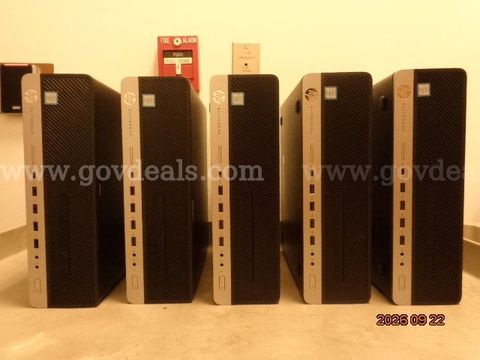 Lot 2 Hp Elitedesk 800 G4 Ssf Lot Of 5