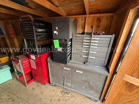 Tool Boxes (7 pieces total)