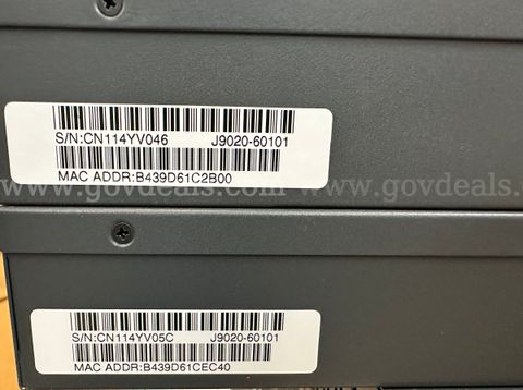 HP ProCurve Switch 2510-48 J9020A Lot of 2