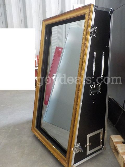 Photo Booth with Mirror Touch Screen & DSLR Camera - Photo Booth International