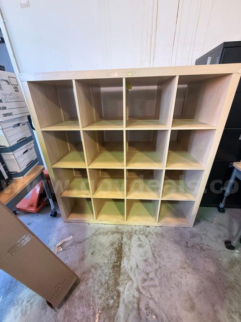 bookcase cubby compartments - 2 total