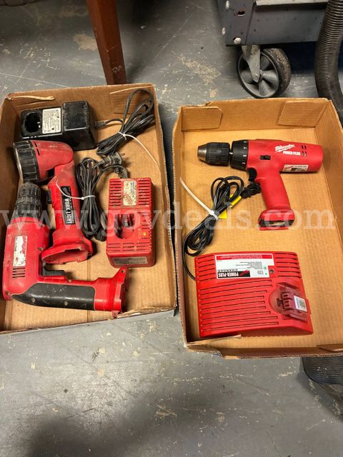 Lot of Milwaukee Power tools *** NO Battery***