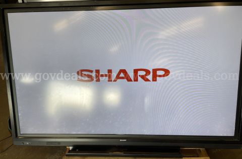 SHARP 70" Interactive TVs (QTY OF 2 in LOT)