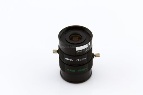 3pcs of Lens - 1/3" 4mm Fixed Focal Length, Manual Iris, CS