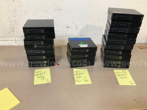 22 Dell Optiplex Mini I5's