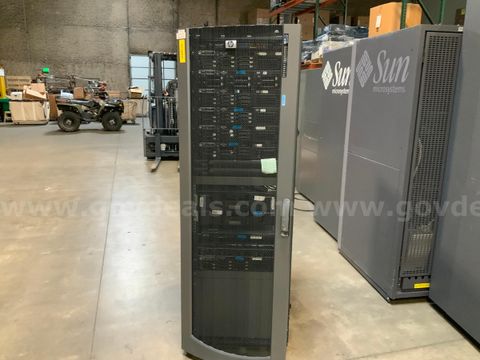 HP Server Rack (42x23x46) Door wont Latch