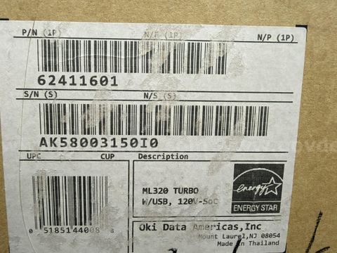 OKI Microline 320T Dot Matrix Printer