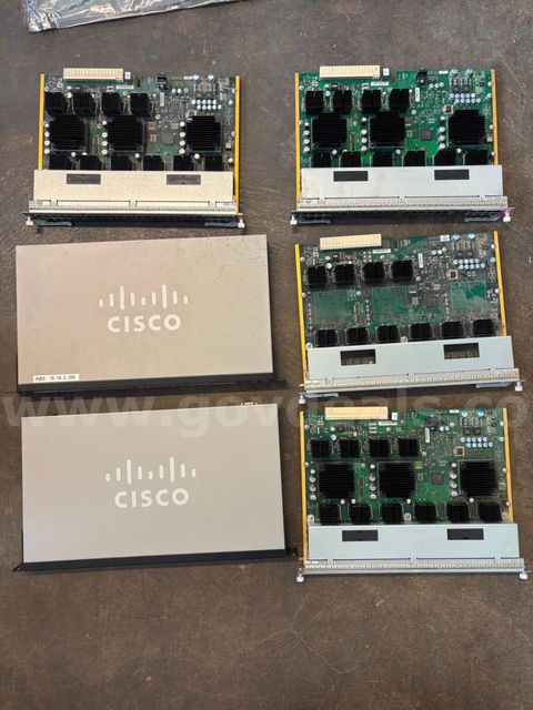 6x Cisco Managed Switches