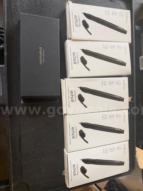 Lot of 6X livescribe smartpens