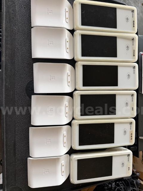 Lot of 6X Clover Flex Handheld POS Terminals